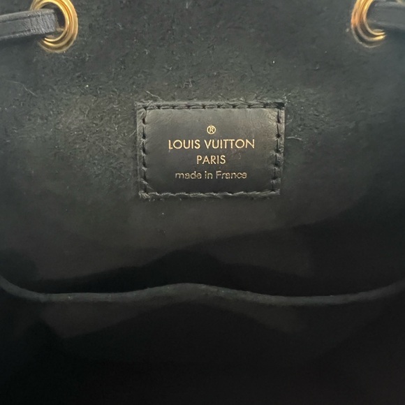 LOUIS VUITTON Black Monogram Empreinte Montsouris Backpack - Picture 9 of 16